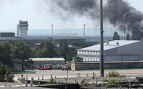 rebels take Donetsk airport