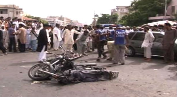 Karachi-Pakistan-Saddar-Blast