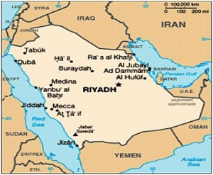 suadi arabia deploys forces along iraq border